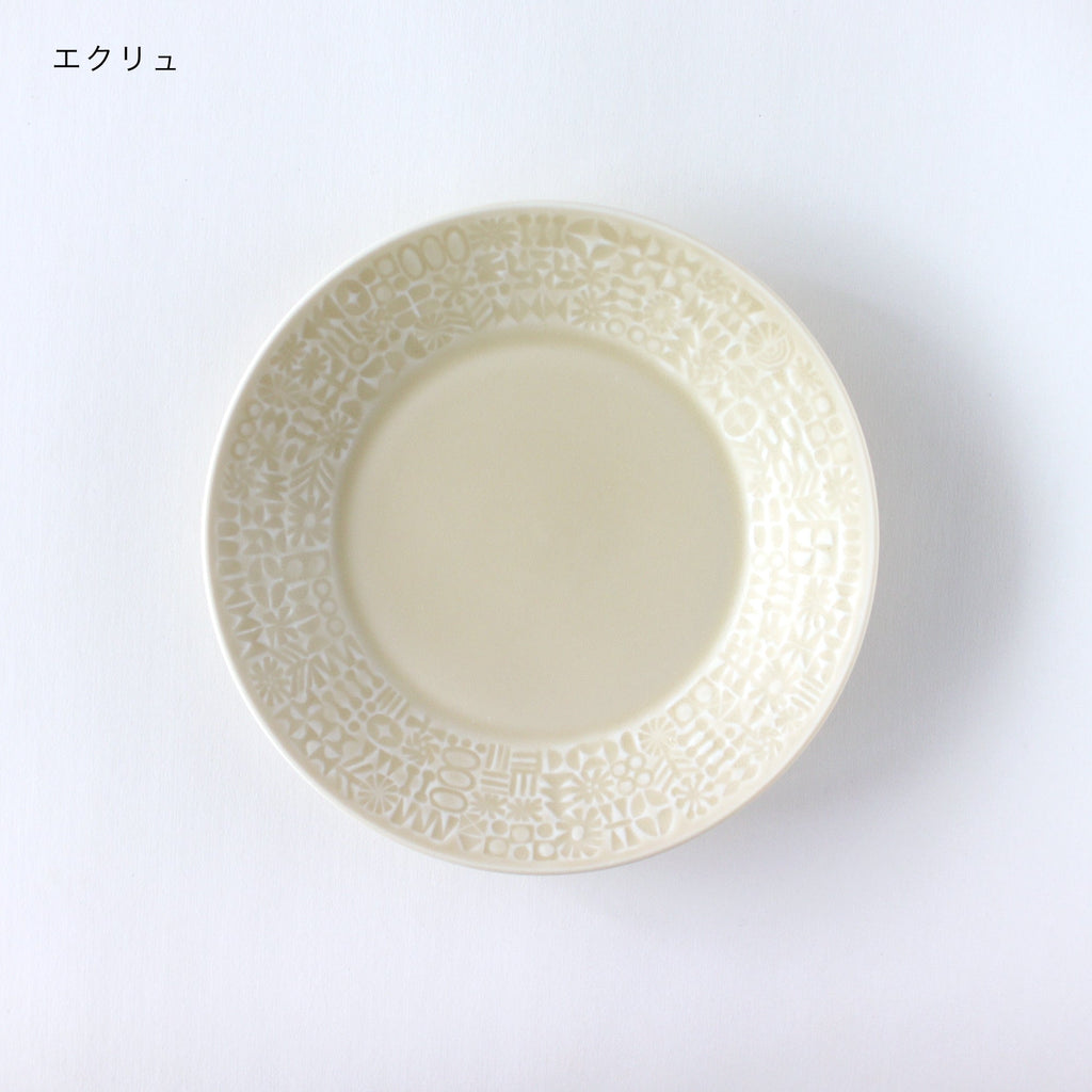 模様付きプレート