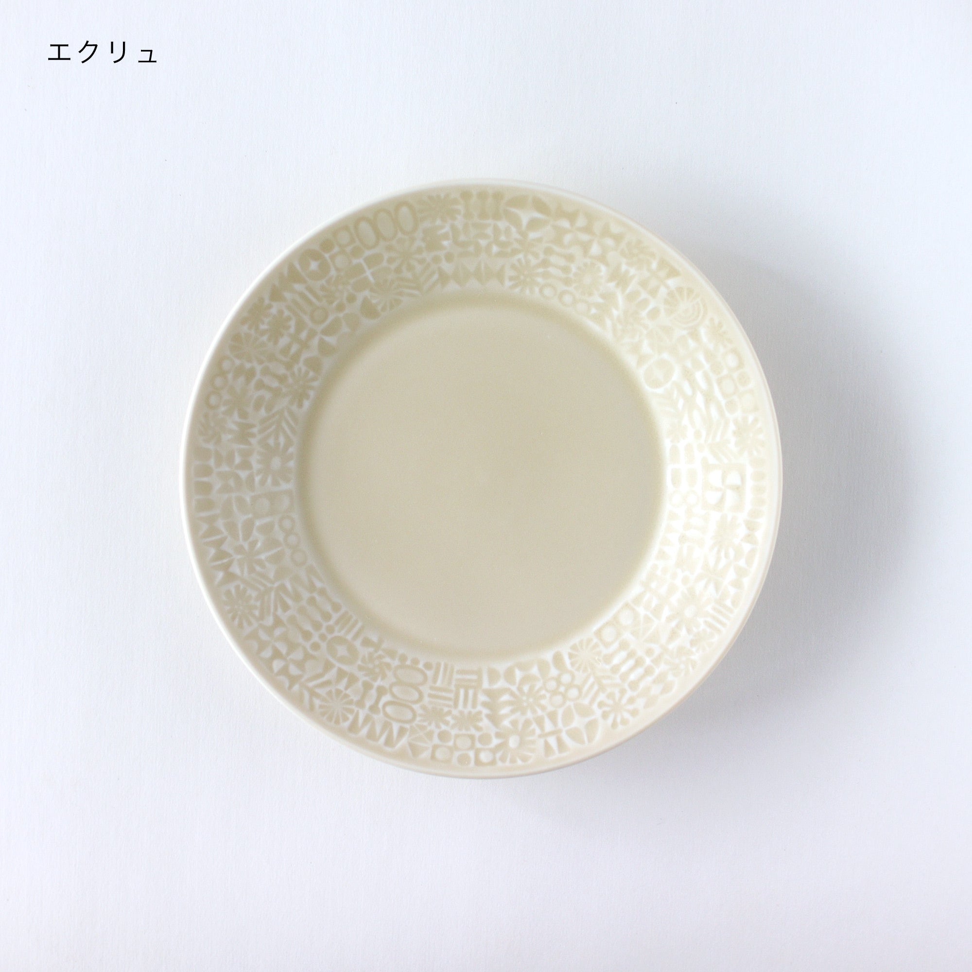 模様付きプレート