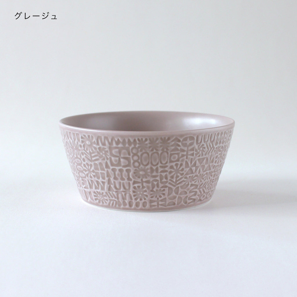 模様付きボウル